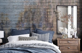 Обои 100389 фото в интерьере спальни превью