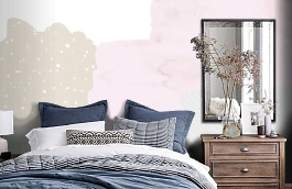 Обои 100457 фото в интерьере спальни превью