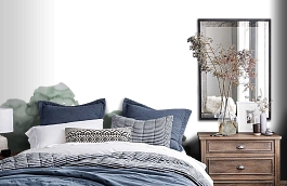 Обои 100495 фото в интерьере спальни превью