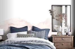 Обои 100563 фото в интерьере спальни превью