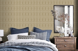 Обои 99/3017 фото в интерьере спальни превью