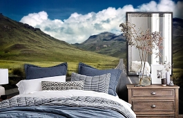 Обои P170701-9 фото в интерьере спальни превью