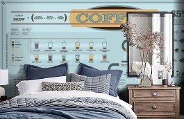 Обои P182301-9 фото в интерьере спальни превью