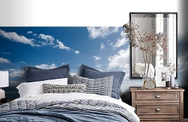 Обои 1546 lev6 809 фото в интерьере спальни превью