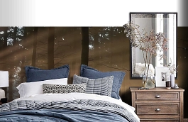 Обои 1548 lev6 809 фото в интерьере спальни превью