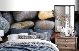 Обои 1575 lev6 809 фото в интерьере спальни превью