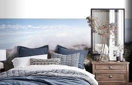 Обои 1579 lev6 809 фото в интерьере спальни превью