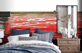 Обои 1589 lev6 809 фото в интерьере спальни превью