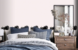 Обои DM227-1 фото в интерьере спальни превью