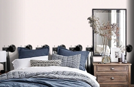 Обои DM227-2 фото в интерьере спальни превью