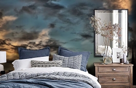 Обои P020701-0 фото в интерьере спальни превью