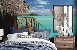 Обои 838053 фото в интерьере спальни превью