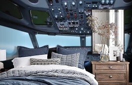 Обои 848502 фото в интерьере спальни превью