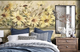 Обои CBB2231 фото в интерьере спальни превью