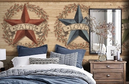 Обои CBB2251 фото в интерьере спальни превью