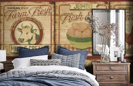 Обои CBB2262 фото в интерьере спальни превью