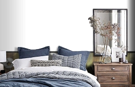 Обои MEA24624B фото в интерьере спальни превью