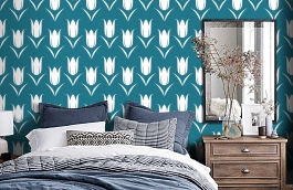 Обои 890167 фото в интерьере спальни превью