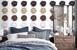 Обои 891157 фото в интерьере спальни превью