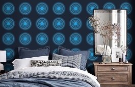 Обои 892758 фото в интерьере спальни превью