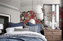 Обои 1603 lev6 810 фото в интерьере спальни превью