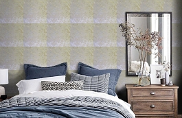 Обои 374 BLANC фото в интерьере спальни превью