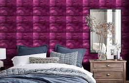 Обои 40068 BOURGOGNE фото в интерьере спальни превью