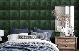 Обои 7(4) фото в интерьере спальни превью