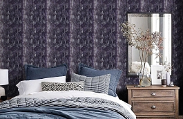 Обои GEORGES-SAND-P_-04 фото в интерьере спальни превью