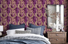 Обои GEORGES-SAND-P_-07 фото в интерьере спальни превью