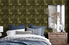 Обои HERNANI-P-23 фото в интерьере спальни превью