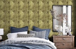 Обои HERNANI-P-26 фото в интерьере спальни превью