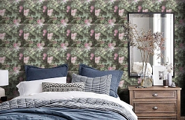 Обои ROSES_ANCIENNES_P__12 фото в интерьере спальни превью