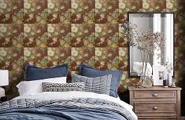 Обои ROSES_ANCIENNES_P__13 фото в интерьере спальни превью