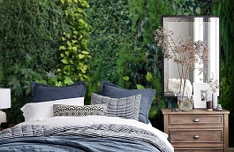 Обои E022601-0 фото в интерьере спальни превью