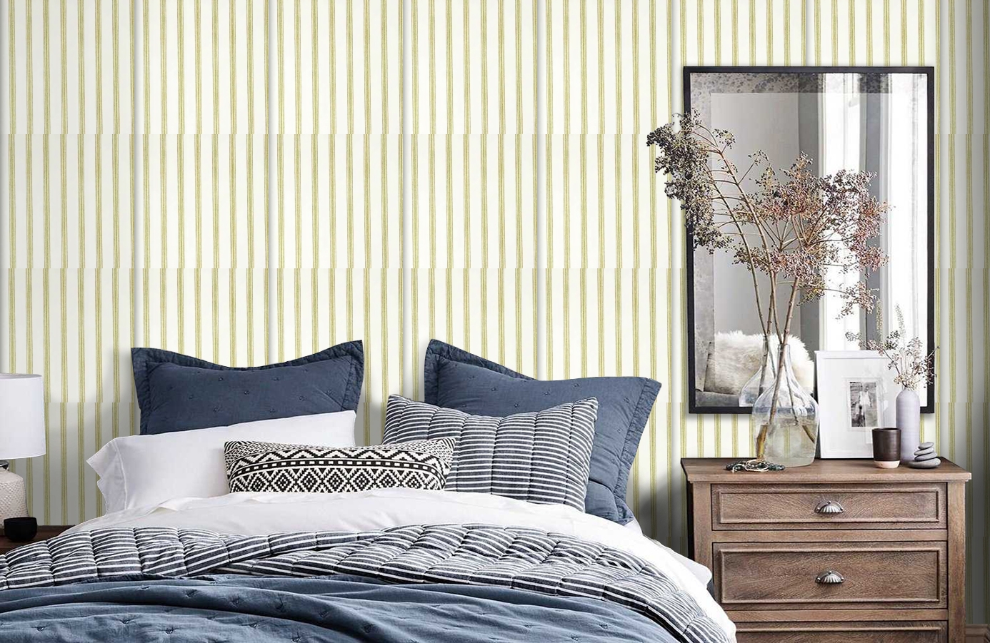 Обои 48483 фото в интерьере спальни