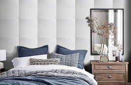 Обои RD353 фото в интерьере спальни превью