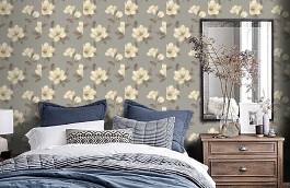 Обои 612405 фото в интерьере спальни превью