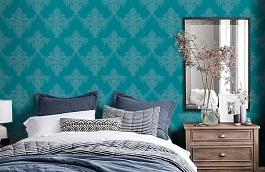 Обои 615702 фото в интерьере спальни превью