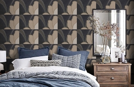 Обои 998403 фото в интерьере спальни превью