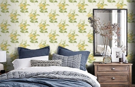 Обои 100/12059 фото в интерьере спальни превью