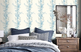 Обои 100/5022 фото в интерьере спальни превью