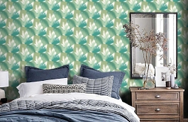 Обои 105/8037 фото в интерьере спальни превью