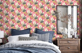 Обои 105/8038 фото в интерьере спальни превью