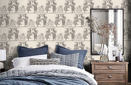 Обои 109/8037 фото в интерьере спальни превью