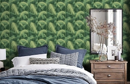 Обои 112/1003 фото в интерьере спальни превью