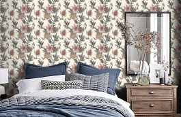 Обои 115/14043 фото в интерьере спальни превью