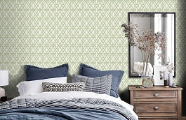 Обои 116-10036 фото в интерьере спальни превью