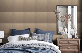 Обои 223C-06 фото в интерьере спальни превью