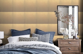 Обои 225C-04 фото в интерьере спальни превью